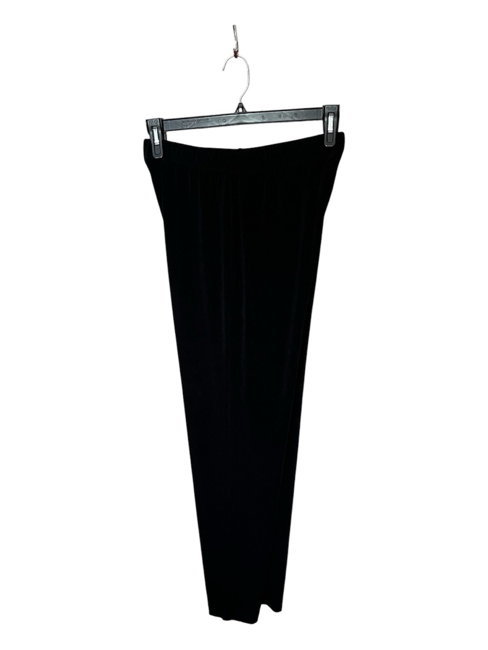Chico's Travelers Pull-On Straight Leg Pants in Black Size 1 R or 8/10